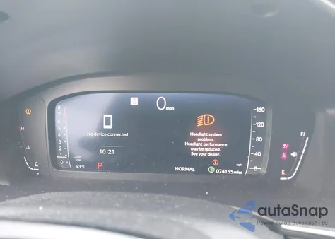 2023 Honda Civic Touring z USA, uszkodzony, nr VIN 2HGFE1F90PH324323